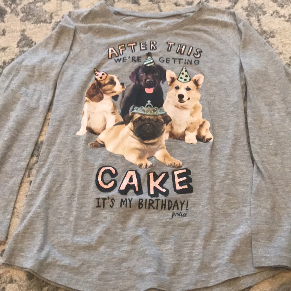 Girls Justice Birthday Shirt
